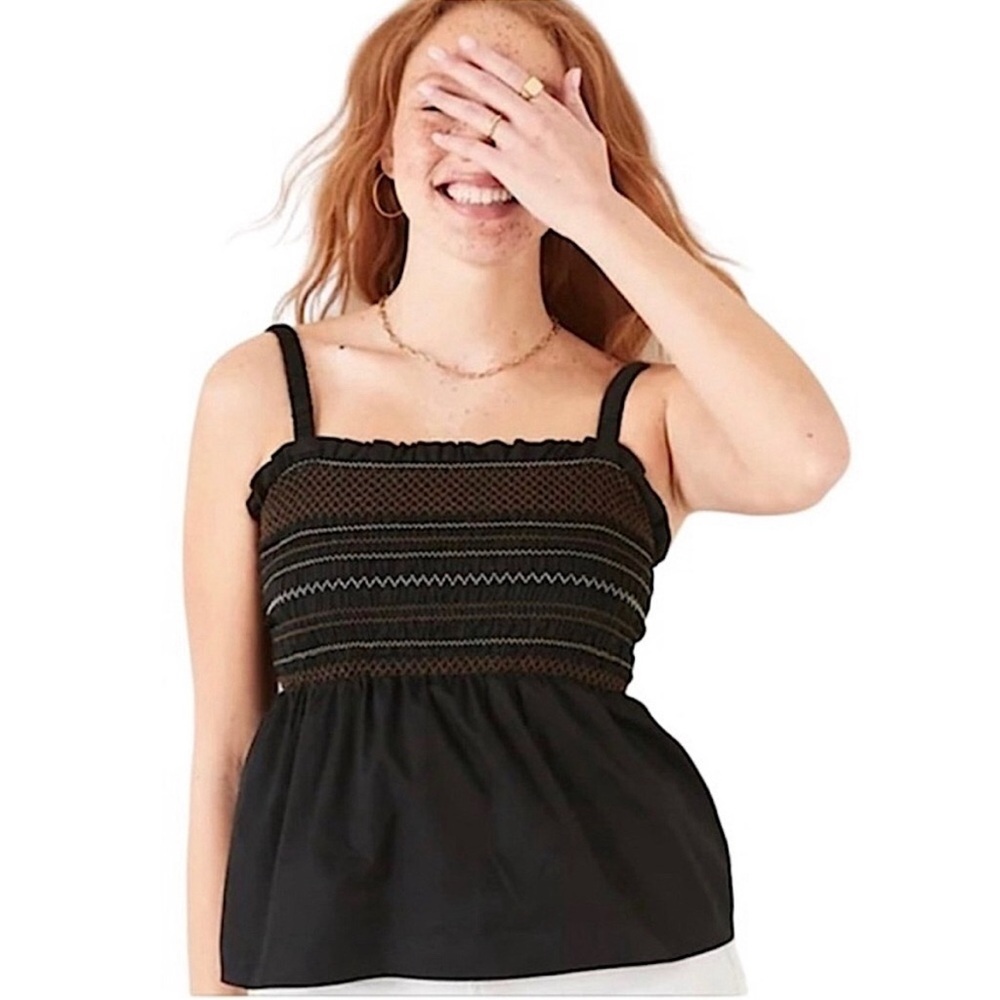 New - Old Navy Sleeveless Smocked Babydoll Top
